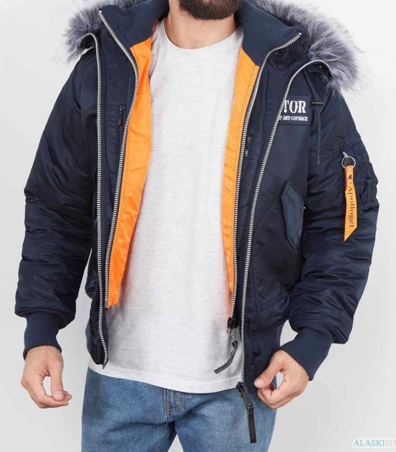 Куртка AVIATOR HD BLUE/ORANGE
