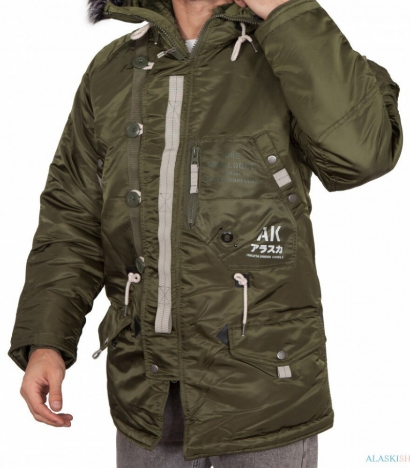 Аляска ALEUT ARMY GREEN/ARMY GREEN